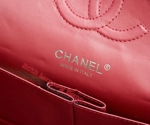 Chanel 2.55 Series Flap Bag Black Sheepskin Leather A37586 Silver Chanel 2.55 Series Flap Bag Black Sheepskin Leather A37586 Silver