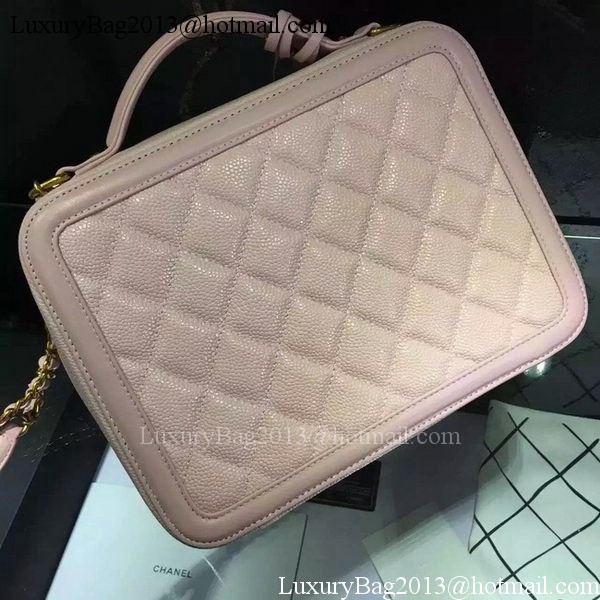 Chanel Shoulder Bag Original Calfskin Leather CHA6678 Pink Chanel Shoulder Bag Original Calfskin Leather CHA6678 Pink