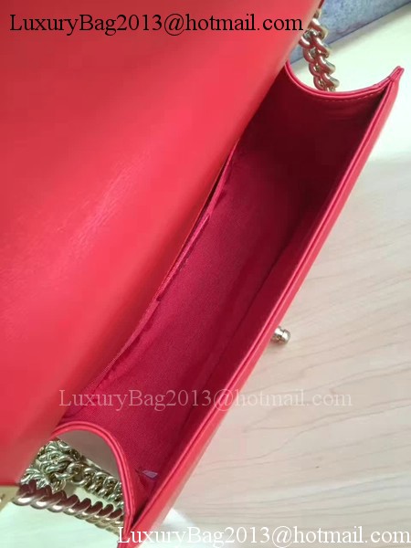 Boy Chanel Flap Bag Original Calfskin Leather A67086B Red Boy Chanel Flap Bag Original Calfskin Leather A67086B Red