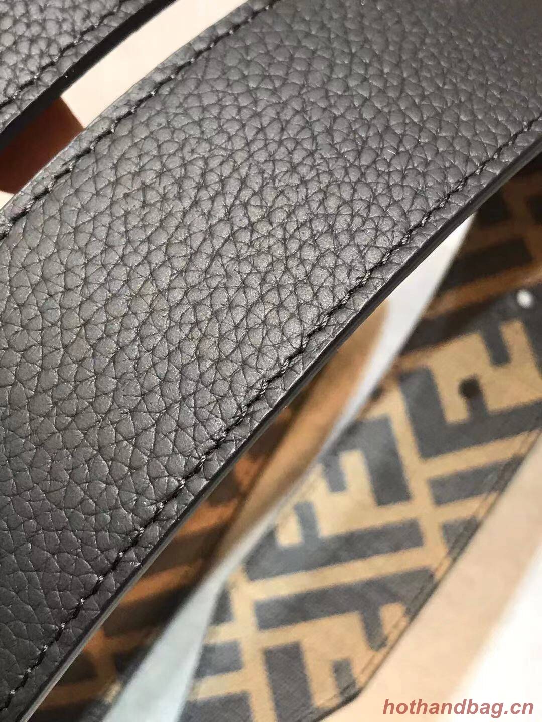 Fendi Leather Belt F2370 Brown Fendi Leather Belt F2370 Brown