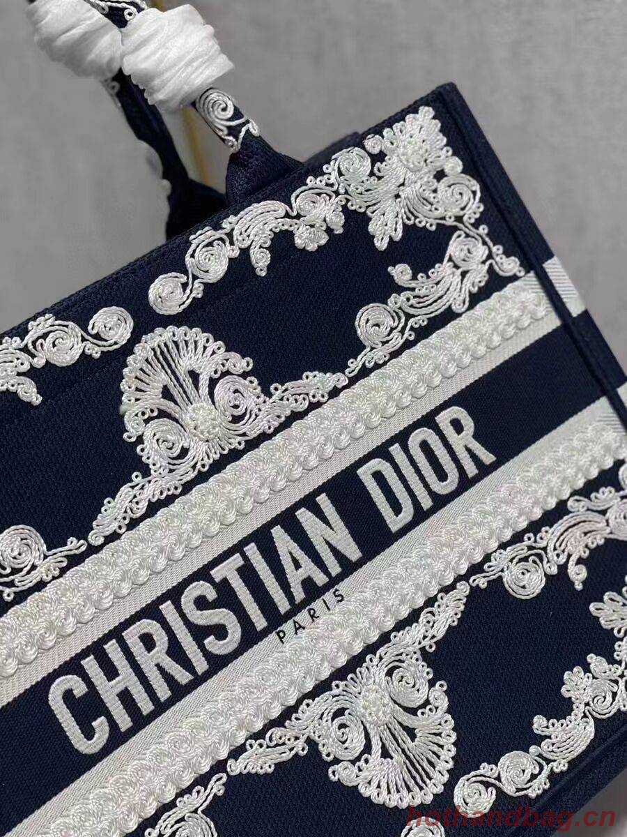 SMALL DIOR BOOK TOTE Embroidery C1212S SMALL DIOR BOOK TOTE Embroidery C1212S