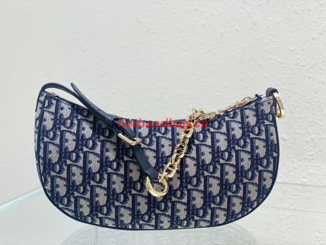 CD LOUNGE BAG Blue Dior Oblique Jacquard M22626T CD LOUNGE BAG Blue Dior Oblique Jacquard M22626T