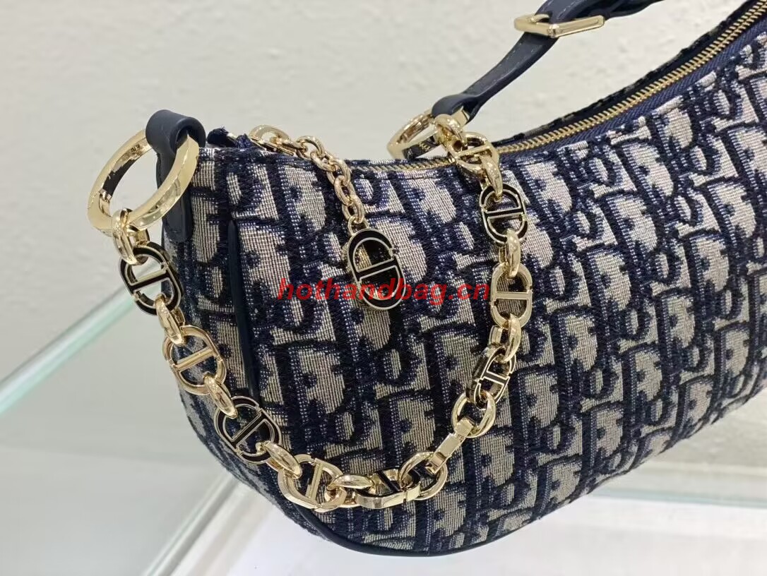 CD LOUNGE BAG Blue Dior Oblique Jacquard M22626T CD LOUNGE BAG Blue Dior Oblique Jacquard M22626T