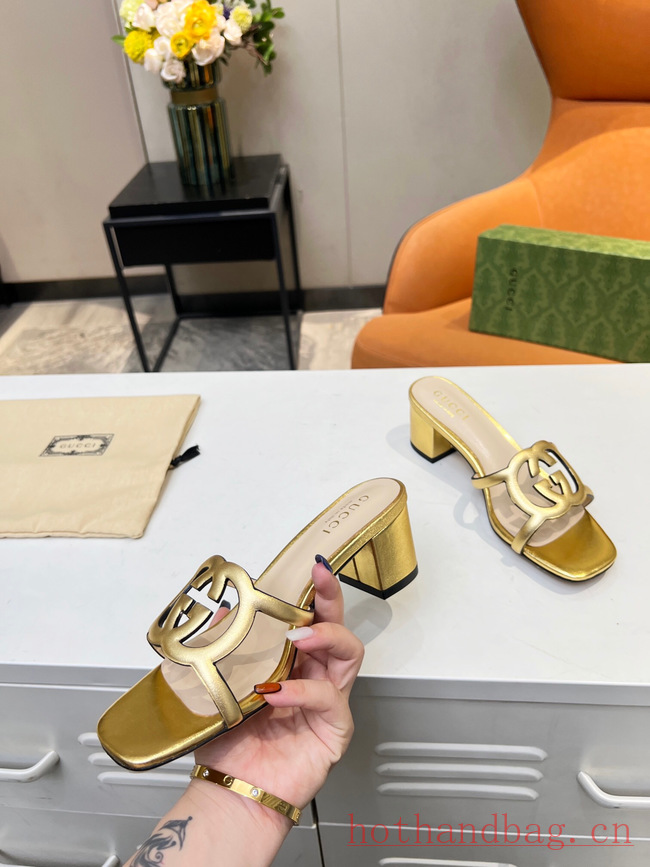 Gucci WOMENS INTERLOCKING G CUT-OUT SANDAL 93590-3 Gucci WOMENS INTERLOCKING G CUT-OUT SANDAL 93590-3