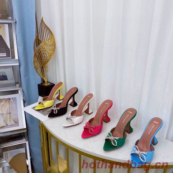 Amina Muaddi Shoes ANS00033 Heel 9.5CM Amina Muaddi Shoes ANS00033 Heel 9.5CM