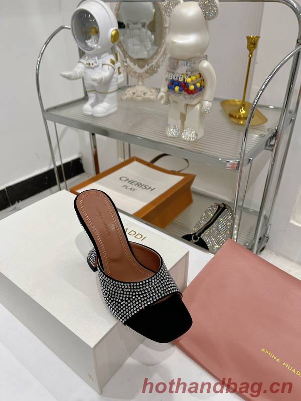 Amina Muaddi Shoes ANS00041 Heel 9.5CM Amina Muaddi Shoes ANS00041 Heel 9.5CM
