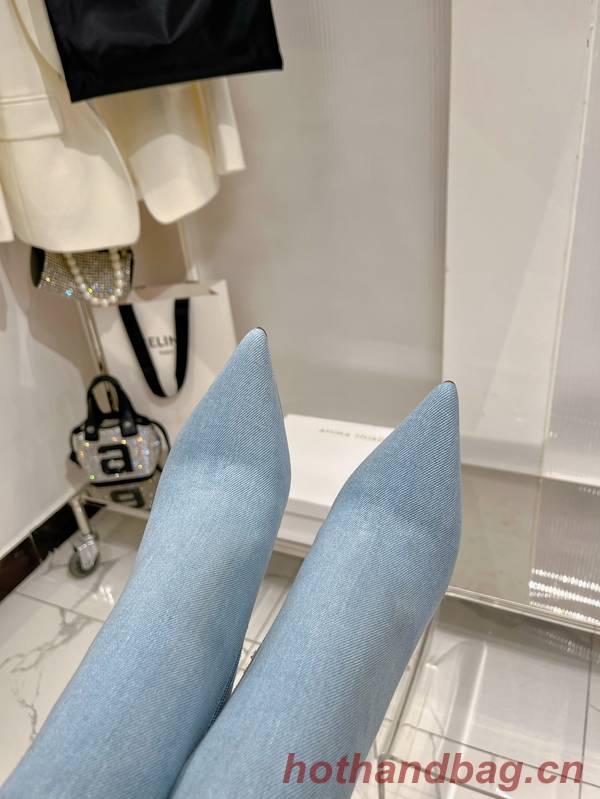 Amina Muaddi Shoes ANS00059 Heel 9.5CM Amina Muaddi Shoes ANS00059 Heel 9.5CM
