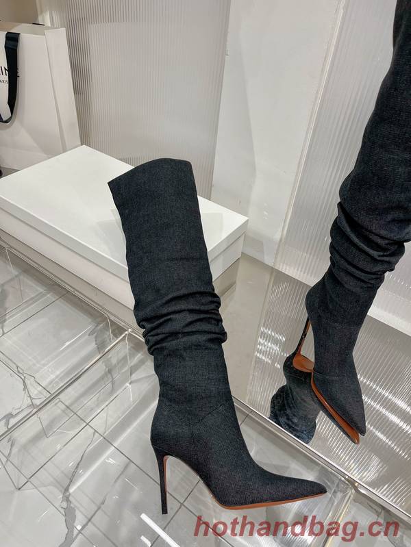 Amina Muaddi Shoes ANS00066 Heel 9.5CM Amina Muaddi Shoes ANS00066 Heel 9.5CM
