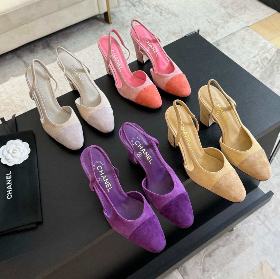 Chanel Sandal 95MM Hight Heels Shoes C50223 Purple Chanel Sandal 95MM Hight Heels Shoes C50223 Purple