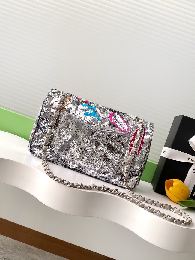 CHANEL Classic 11.12 Handbag A01112 Multicolour