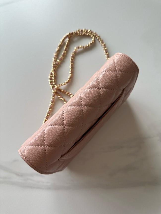 Chanel Classic Wallet On Chain Grained Calfskin AP4241-9