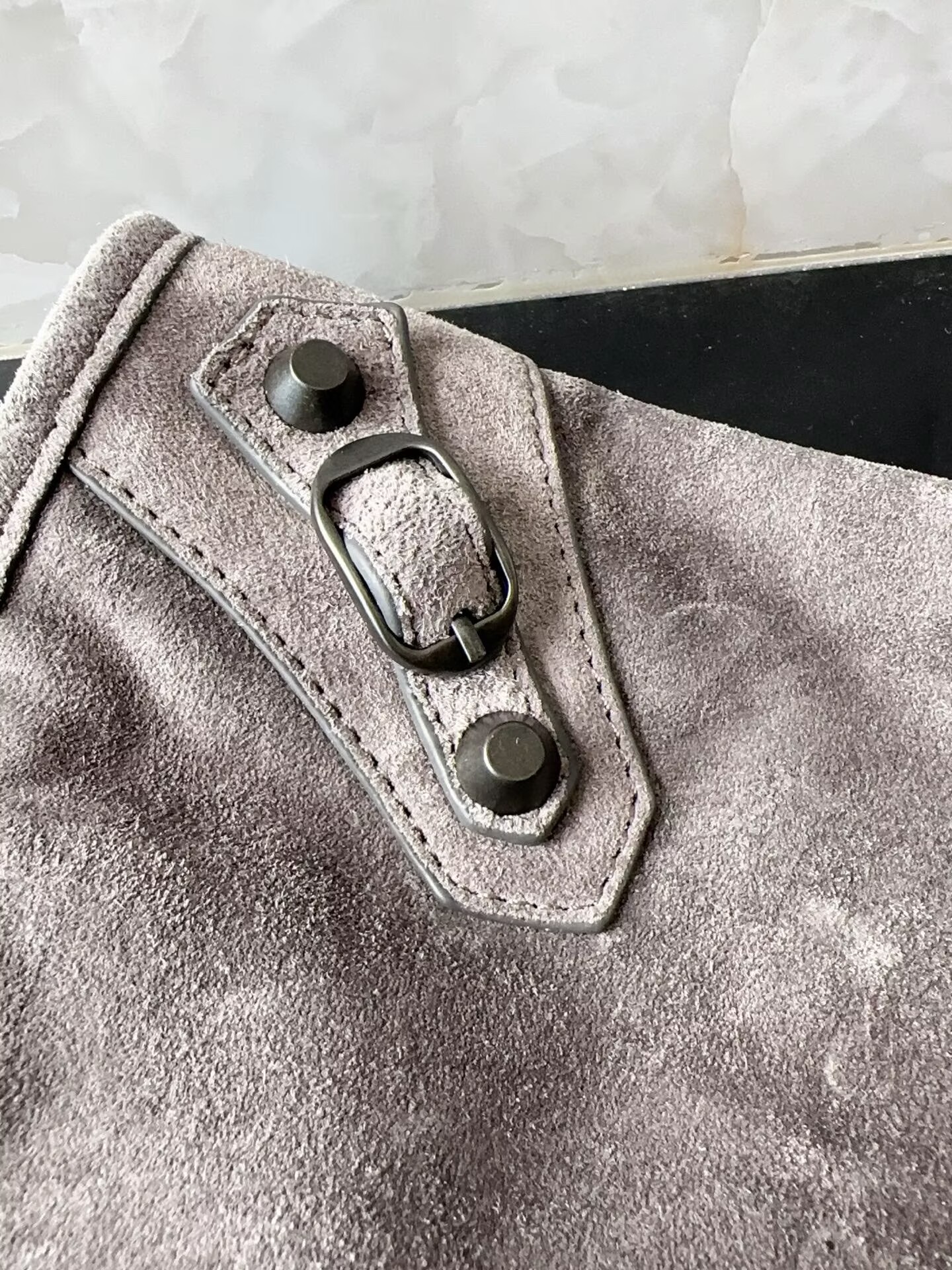 Balenciaga Le City Top Handle Bag B530 Gray Balenciaga Le City Top Handle Bag B530 Gray