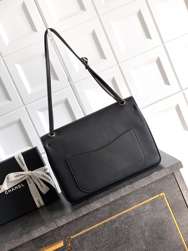CHANEL Maxi Classic Handbag AS58601 black