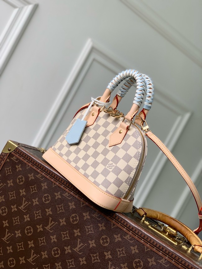 Louis Vuitton NEW Alma BB N40902 Bleu Olympe