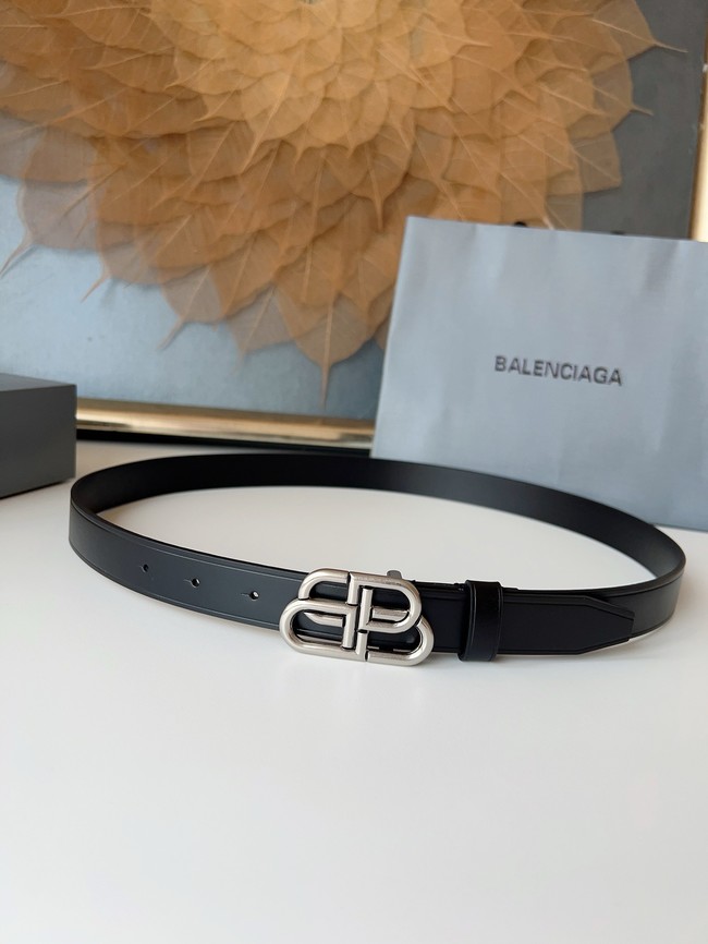 Balenciaga BB thin belt 20MM 58169-4