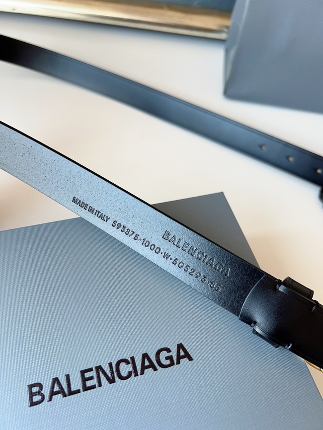 Balenciaga BB thin belt 20MM 58169-5