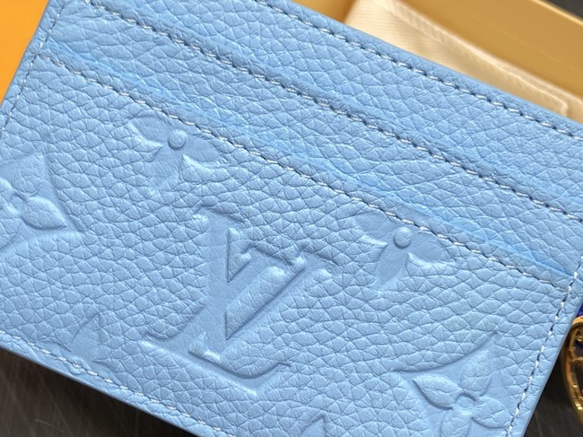 Louis Vuitton Card Holder M27485 blue