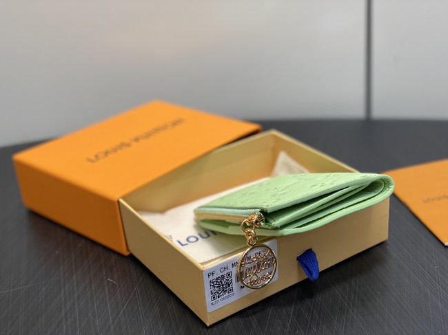 Louis Vuitton Lisa Wallet M27487 green