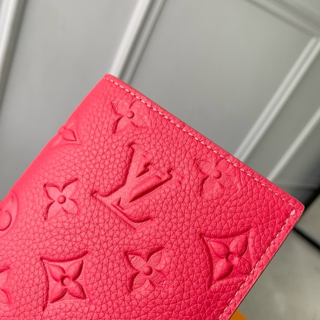Louis Vuitton Passport Cover M27678 red