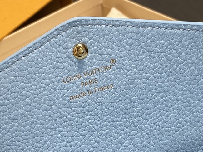 Louis Vuitton Sarah Wallet M27664 blue Louis Vuitton Sarah Wallet M27664 blue
