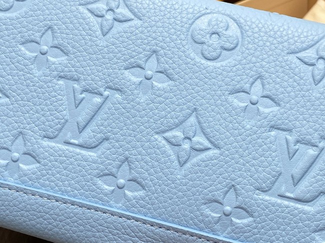 Louis Vuitton Sarah Wallet M27664 blue Louis Vuitton Sarah Wallet M27664 blue