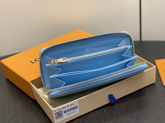 Louis Vuitton Zippy Wallet M27715 blue