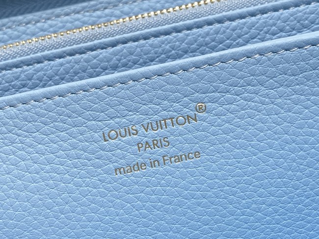 Louis Vuitton Zippy Wallet M27715 blue